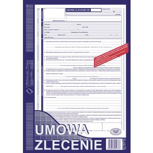 Druk MiP Umowa Zlecenie A4/40